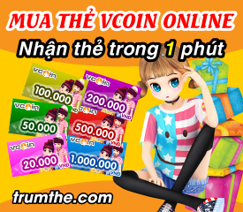 Mua thẻ vcoin chơi game Audition