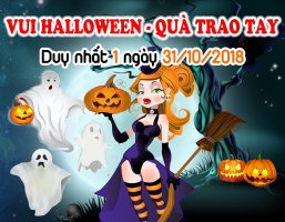 Vui Halloween - Quà Trao Tay