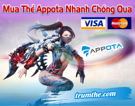 mua thẻ appota bằng visa