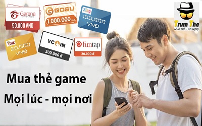 Mua thẻ game trực tuyến ở hải ngoại