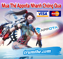 Cách mua thẻ Appota qua Visa, Mastercard
