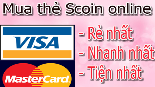 Mua thẻ Scoin VTC mobile giá ưu đãi, hấp dẫn